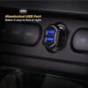 Scosche USBC242M ReVolt Universal Cigarette Lighter Multi Device Compact Dual Port USB Car Charger, Fast Charge Two Devices Simultaneously, Black - Image 3
