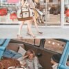 Wogarl 4PCS Weekender Bags for Women Large Overnight Bag Weekend Travel Duffel Bag Carry on Shoulder with Shoe Compartment Canvas Toiletry Bag for Travel Business Gym,Beige - Image 7