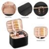 OCHEAL Makeup Bag, Large Capacity Travel Make Up Bag for Cosmetics Vertical Storage,Toiletry Bag for Skincare Makeup Organizer Bag - Image 5