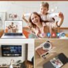 5K Digital Camera for Photography, 48MP Autofocus Vlogging Camera with Viewfinder & Dual Camera, 16X Digital Zoom Point and Shoot Cameras with 32GB SD Card 2 Batteries Compact Travel Camera - Image 6