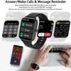 Wwzzey Smart Watch for Men/Women (Answer/Make Call), 1.7 Touch Screen Activity Tracks with Heart Rate Blood Oxygen Sleep Monitor, 28 Sport Modes, AI Voice, Compatible with Android and iOS Phones - Image 4
