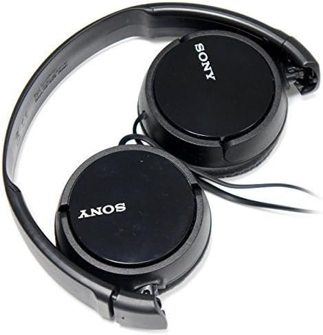 Sony ZX110 Over-Ear Dynamic Stereo Headphones (Black) - Image 2
