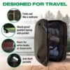 COR Surf Carry On Travel Backpack | NOW with Premium YKK Zippers | Flight Approved Carry On Laptop Backpack with Secret Passport Pockets | The Island Hopper (28L, Army Green) - Image 2