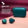 JLab Go Air Pop True Wireless Bluetooth Earbuds + Charging Case, Teal, Dual Connect, IPX4 Sweat Resistance, Bluetooth 5.1 Connection, 3 EQ Sound Settings Signature, Balanced, Bass Boost - Image 4