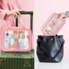 MAANGE Toiletry Bag for Women Men, Translucent Waterproof Makeup Cosmetic Bag Travel Organizer for Accessories, Toiletries - Image 6