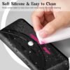 Silicone Makeup Brush Holder, Soft Travel Brush Holder, Travel Makeup Brush Holder, Makeup Brush Pouch, Waterproof Makeup Brush Case Brush Bag Easy To Clean for Women Girls - Image 5