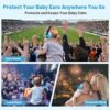 Baby Headphones Noise Cancelling, Toddler Travel Essential. Infant Hearing Protection Must Have Items. Sound Proof Ear Plugs for Babies. Newborn Earmuffs Airplane Accessories.Plane Traveling Gear - Image 4