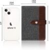 Passport Holder Cover, Slim Travel Passport Wallet with Rfid Blocking, Travel Organizer Case for Passport, Credit Cards, Boarding Passes - Image 2