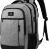 Travel Laptop Backpack, Business Anti Theft Durable Laptop Backpack with USB Charging Port, Water Resistant College Computer Bag Gifts for Men Women Fits 15.6 Inch Notebook