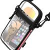 Cosmos Neck Wallet Clear Crossbody Purse Travel Documents Organizer Passport Holder Transparent Shoulder Bag with Adjustable Strap, Travel Neck Purse Passport Wallet for Women and Men - Image 5