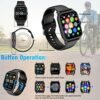 Smart Watch for iOS and Android Phones,1.81 inch Full Touch Screen Bluetooth Watches for Men, Smartwatches with Answer and Call, Fitness Tracker - Image 2
