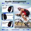Smart Watch (Answer/Dial Call), 1.91" Full Touch Screen Smart Watch for Android & iOS Phones with Heart Rate & Sleep Monitor,Multi-Sport Modes,Voice Assistant,Fitness Smart Watch for Women Men - Image 4