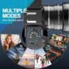 48MP Digital Cameras for Photography, 4K Autofocus Vlogging Camera for YouTube with 32GB TF Card & 2 Batteries,16X Zoom Anti-Shake Video Camera with 52mm Wide Angle and Macro Lens - Image 5