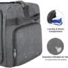 Canway 65L Travel Duffel Bag, Foldable Weekender Bag with Shoes Compartment for Men Women Water-proof & Tear Resistant - Image 3