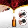 Yesker Amber Glass Bottles for Essential Oils with Glass Eye Dropper 30 ml (1oz) for Essential Oils, Chemistry Lab Chemicals, Colognes & Perfumes- Pack of 6 - Image 2