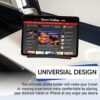 Airplane Travel Essentials for Flying Flex Flap Cell Phone Holder & Flexible Tablet Stand for Desk, Bed, Treadmill, Home & in-Flight Airplane Travel Accessories - Travel Must Haves Cool Gadgets (XL) - Image 3