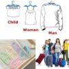 10 Pcs Travel Hangers - Cruise Ship Essentials Portable Folding Clothes Hangers Travel Accessories Foldable Clothes Drying Rack for Travel (Colorful 10pcs) - Image 4