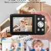 Digital Camera,Kids Camera with 32GB Card,Nsoela FHD 1080P 44MP Compact Vlogging Camera,Point and Shoot Camera 16X Digital Zoom, Portable Mini Kids Camera for Teens Students (Black) - Image 3