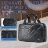 Travel Toiletry Bag,Large Hanging Toiletry Bags for Traveling Women, Water-resistant Makeup Travel Bags - Toiletry Bag for Travel Size Essentials Accessories Cosmetics -Perfect Gifts for Women - Image 6