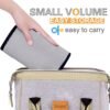 Baby Sling Carrier Newborn to Toddler, Adjustable Easy Baby Carrier Sling Wrap for Easy Wearing Carrying, Toddler Carrier Sling Ideal for Baby Registry Carrying 7-45 lbs, White - Image 6
