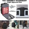 Carry on Backpack, Extra Large 50L Airline Approved TSA Travel Backpacks with 3 Packing Cubes for Women Men, USB Charging Expandable Overnight Luggage Daypack Business Suitcase Backpack - Image 5