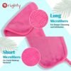 Orighty Makeup Remover Cloths 6 Packs, Makeup Removal Face Cleansing Cloth, Reusable Microfiber Facial Cleansing Towels, Remove Instantly Dirt with Just Water, 12 x 6 in, 6 Colors - Image 3