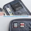 Passport Holder Family - Waterproof Passport Organize Bag -Travel Passport Wallet with Handle and Multiple Pockets - Image 3