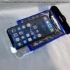 Waterproof Travel Neck Wallet Passport Holder 2Pack Dry Pouches to Keep your Boarding Pass Key Phone Cash ID Door Credit Card Ticket Dry and safe(Black+Blue) - Image 5