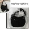 Baggallini Pocket Crossbody Bags for Women - 8x8 inch RFID Crossbody Purse - Water-resistant Lightweight Small Handbag - Image 7