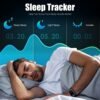 Military Smart Watch for Men with Call (Answer/Make) Outdoor Tactical Sports Watch Rugged 1.85" HD Big Screen Fitness Tracker Heart Rate Sleep Monitor Smartwatch Compatible with Android iPhone Samsung - Image 8