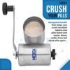 Pill Grinder - 2 Pack Pro Pill Crusher and Cutter That Grinds Your Pills and Tablets to Help Make Taking Medication and Supplements Easier, Manual Stainless Steel Design - Image 5