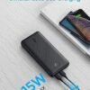 Anker Portable Charger, Power Bank, 20,000mAh Battery Pack with PowerIQ Technology and USB-C (Recharging Only) for iPhone 15/15 Plus/15 Pro/15 Pro Max, iPhone 14/13/12 Series, Samsung Galaxy (Black) - Image 4