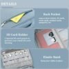 Travel Cable Organizer Bag, Electronic Accessories Case Portable Double Layer Cable Storage Bag for Cord,phone,Charger, Flash Drive,SD Card,Phone,Power Bank,Personal Items - Grey - Image 5