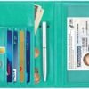 HOTCOOL Passport Holder UPGRADED VERSION Leather Passport Accessories for Women Men Wallet Travel Cover Case, with 11 Pockets, Pen and Pin, RFID Blocking and Elastic Strap, Sunflower - Image 4