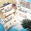 3 Pieces Beach Survival Kit Cosmetic Bag Travel Bag Pouch Bag Accessories for Birthday Appreciation Thanksgiving Day Valentine's Day - Image 3