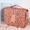 Pengxiaomei Toiletry Bag, Waterproof Hanging Cosmetic Bag Portable Travel Makeup Pouch Multi-function Handle Travel Bathroom Bag Stocking Stuffers for Women and Girls Christmas Gifts - Image 4