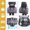 F.FETIVIN Weekender Bag Carry On Bag Travel Duffle Bag Medium Overnight Bag for Women(Purple Paisley) - Image 6