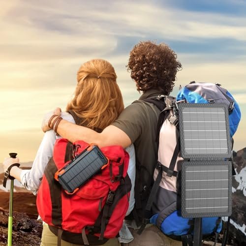 GOODaaa 10W Solar Panel Plus 36000mAh Solar Power Bank Wireless Charger - Image 7