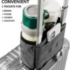 riemot Luggage Travel Cup Holder Free Hand Drink Carrier - Hold Two Coffee Mugs - Fits Roll on Suitcase Handles - Gifts for Flight Attendants Travelers Accessories - Image 3