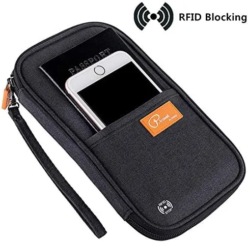 VanFn RFID Travel Passport Wallet, Family Passport Holder, Trip Document Organizer P.Travel Series - Image 2