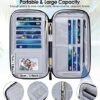 BKNOOU Family Passport Holder Travel Document Organizer,Waterproof Travel Passport Wallet for Men Women,Multiple Passport Holder for Family of 4 5 6 - Image 3
