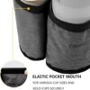 riemot Luggage Travel Cup Holder Free Hand Drink Carrier - Hold Two Coffee Mugs - Fits Roll on Suitcase Handles - Gifts for Flight Attendants Travelers Accessories - Image 4