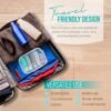 TSA Approved Silicone Travel Bottles Leak Proof & Travel Size Containers for Toiletries Travel Kit with TSA Liquids Travel Bag - Image 5