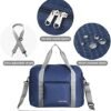 F.FETIVIN Personal item travel bag 18x14x8 for Spirit Airlines Lightweight carry on duffle bag waterproof for Gym,Sports,Vacation - Image 5