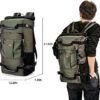 KAKA Classic Laptop Backpack, Travel Hiking & Camping Dayback for Women Men, Water-Resistant Big College School Bookbag Fits 17 Inch Laptop and Notebook Black - Image 3