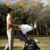 Lightweight Baby Stroller, Besrey Self Folding Travel Stroller Baby Carriage with One-Hand Gravity Fold, Waterproof Canopy, Toddler Compact Stroller with Cup Holder Shock-Absorbing Wheel, up to 50lbs - Image 5