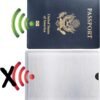 RFID Blocking Sleeve Anti Theft Credit Card & Passport Holder Wallet Pocket - To protect your valuable information from theft (6 Passport Holder) - Image 2
