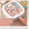 3 Pcs Portable Hair Tie Organizer, Travel Qtip Holder Hair Accessories Organizer Hair Tie Holder Storage Boxes Hanging Small Items Containers Cotton Swab Dispenser Gifts for Girls Women Mom - Image 5