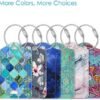 2 Pcs Luggage Tags, Fintie Privacy Cover ID Label with Stainless Steel Loop and Address Card for Travel Bag Suitcase - Image 7