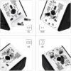 All in One Universal 4 USB International Travel Adapter Universal Power Adapter Wall Charger Worldwide Perfect for European US, EU, UK, AU 160 Countries (White) - Image 3